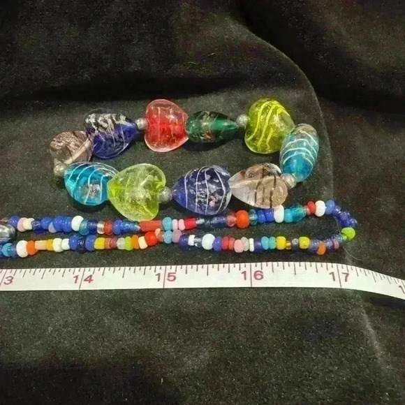 5 for $25| Set of two pieces of colorful beaded bracelet and necklace - Picture 11 of 11